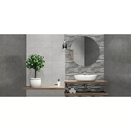 Dekorlap, Valore  Everton Grey Mosaic 25x40cm