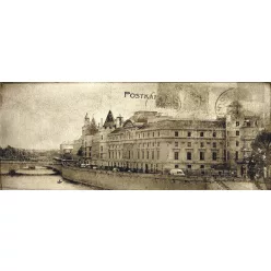 Dekorlap, Valore Post Card Beige 2 Glass Inserto 20x50cm