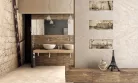 Dekorlap, Valore Post Card Beige 2 Glass Inserto 20x50cm