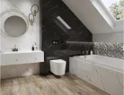 Csempe, Paradyz Alphaville Bianco Polysk 30x60