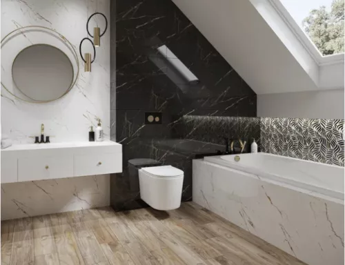 Csempe, Paradyz Alphaville Bianco Polysk 30x60