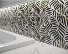 Dekorlap, Paradyz Alphaville Bianco Inserto Polysk 30x60
