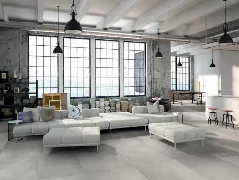 Járólap, Dado Ceramica Ultra Solid Light Grey Rettificato 60x60x2
