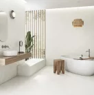 Dekorcsempe, Colorker Dhara White Decor mate 31,6x100