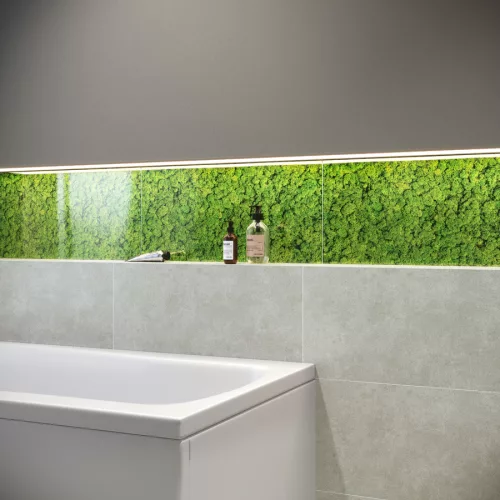Dekorlap, Cersanit Fresh Moss Glass Inserto 29,8x59,8cm