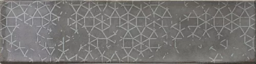 Dekorcsempe, Cifre Omnia Decor Antracite 7,5x30 cm