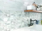 Dekorcsempe, Cifre Soul White Decor 7,5x30 cm