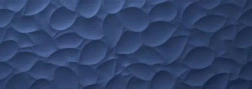 Dekorcsempe, Love Genesis Leaf Deep Blue Matt 30x60 cm