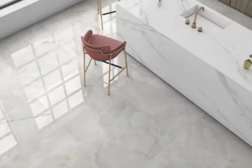 Csempe, Keros Agata Gris Glossy Ret. 30x90