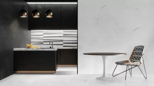 Csempe, Keros Vernazza Negro Matt Ret. 30x90