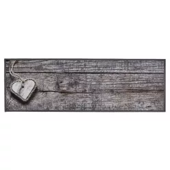 Lábtörlő, Cook&Wash heart wood 50x150
