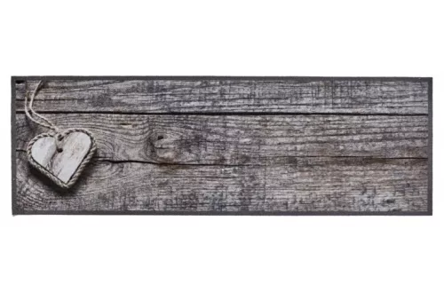 Lábtörlő, Cook&Wash heart wood 50x150
