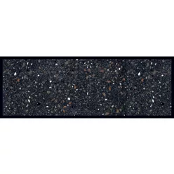 Lábtörlő, Cook&Wash terrazzo black 50x150