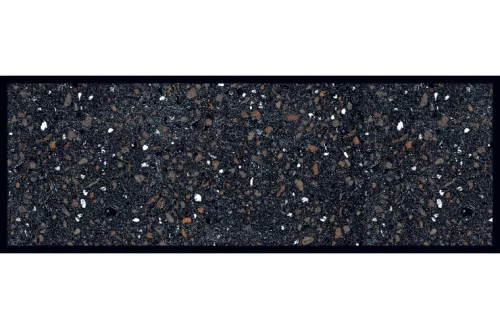 Lábtörlő, Cook&Wash terrazzo black 50x150