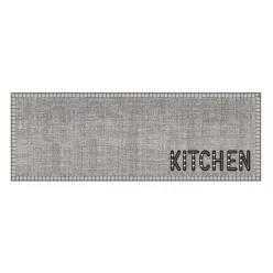 Lábtörlő, Cook&Wash melange stitch grey 50x150